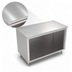 Thumbnail image #4 for John Boos 72 Inch W x 36 Inch D Open Front Stainless Steel Cabinet Base Work Table