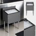 Thumbnail image #4 for CHOICE by Glastender 12-Inch Wide Stainless Steel Underbar Ice Bin, 33 lb Capacity