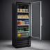 Thumbnail image #5 for Howard-McCray 1-Section Glass Door Merchandiser Refrigerator, 22 Cu. Ft., Bottom-Mount Self-Contained