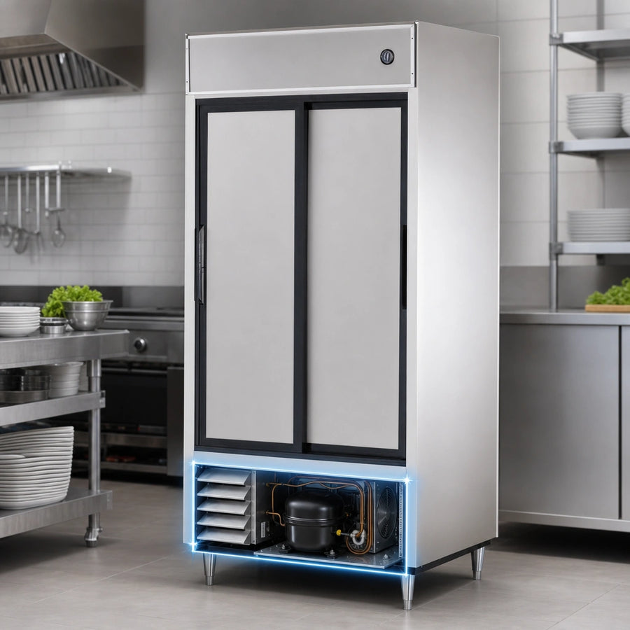 Bottom-Mounted Self-Contained Refrigeration