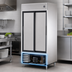 Thumbnail image #4 for True TSD-33-HC 39 1/2 Inch Two-Section Reach-In Refrigerator with Stainless Steel Sliding Doors