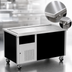Thumbnail image #4 for Randell Custom & Serving 48-Inch Mobile Modular Frost Top Serving Station with Open Cabinet Base