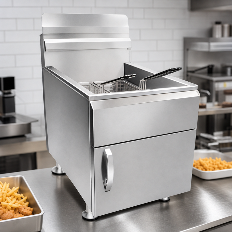 Product image #4 for Globe 30 lb Liquid Propane Countertop Single Pot Gas Fryer