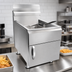 Thumbnail image #4 for Globe 30 lb Liquid Propane Countertop Single Pot Gas Fryer