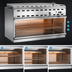 Thumbnail image #4 for Wolf 36-Inch Wall-Mounted Gas Cheesemelter with Infrared Burner