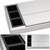 Thumbnail image #4 for Top Shelf 3-Bottle Left-Side Underbar Bottle Well with Stainless Steel Sliding Cover Assembly