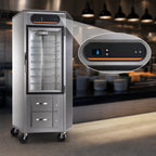 Thumbnail image #4 for Carter-Hoffmann (Middleby) hotLOGIX HL8-10-RW Full-Height Insulated Heated Holding Cabinet, Solid Door, 2-Drawer Warmer, 20-Pan Capacity