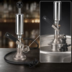 Thumbnail image #4 for Micro Matic USA 751-059 A-System Import Party Pump with Pressure Relief Valve, 4-Inch Chrome-Plated Pump, Tin-Nickel Base, Ergo Handle