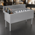 Thumbnail image #4 for Advance Tabco Prestige Supreme 42-Inch Stainless Steel Bar Ice Bin with Left Bottle Storage Rack and 7-Inch Backsplash, No Cold Plate