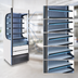 Thumbnail image #4 for Beverage-Air Vuemax VMHC-12-1-W Vertical Open-Air Merchandiser, 12.15 Cu. Ft., 5 Shelves, White
