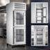 Thumbnail image #4 for True SPEC SERIES One-Section Pass-Thru Reach-In Refrigerator with 2 Half-Glass Front Doors and 1 Rear Glass Door