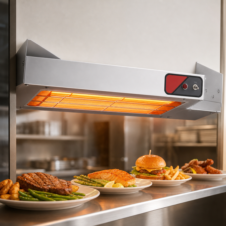 Product image #4 for Nemco 36-Inch Dual Infrared Strip Heater with Toggle Switch, 208V