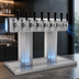 Thumbnail image #4 for Countertop Air-Cooled Tee Draft Dispensing Tower with 8 Stainless Steel Faucets