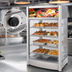 Thumbnail image #4 for Omcan 4-Tier Countertop Hot Food Display Warmer/Case, 3.42 Cu. Ft., 800W, 110V