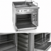 Thumbnail image #5 for Lang Marine Heavy-Duty 36-Inch Electric Range with Snap-Action Griddle and Standard Oven Base