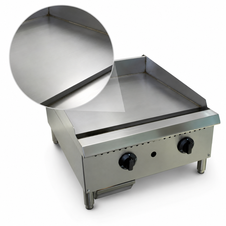 Product image #4 for Comstock-Castle 36-Inch Countertop Gas Griddle with Thermostat Controls