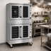 Thumbnail image #4 for Southbend Platinum PCE15S/SI-V Double Electric Convection Oven, Ventless, Standard Depth, 5-Pan Capacity