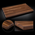 Thumbnail image #4 for Boos Block American Black Walnut Kitchen Countertop, 72 x 32 Inch, Blended Edge Grain, Varnique Finish