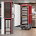 Thumbnail image #4 for Metro C5 3 Series Full-Height Heated Holding Cabinet with Full-Length Solid Doors and Fixed Wire Slides