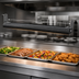 Thumbnail image #4 for Vollrath 66-Inch Single Unlighted Low Profile Strip Heat Lamp, 208V