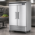 Thumbnail image #4 for Turbo Air Super Deluxe 39.9 Cu. Ft. Two-Section Reach-In Freezer, Stainless Steel, Bottom Mount