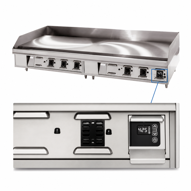 Product image #5 for Lang LG Series 60-Inch Countertop Gas Griddle with 1-Inch Chrome Plate