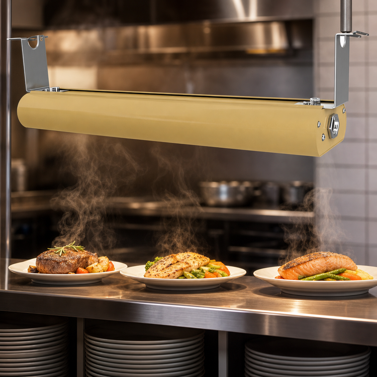 Product image #4 for Vollrath 36-Inch Low Profile Unlighted Strip Heat Lamp with Remote Toggle Switch