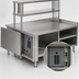 Thumbnail image #4 for Randell RCRBP-52.5 Modular Chef Service Counter Right Section with Breaker Panel