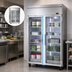 Thumbnail image #4 for Victory Elite VEFSA-2D-GD-HC Two-Section Reach-In Glass Door Freezer with V-Core Technology