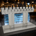 Thumbnail image #4 for Glastender Tee Draft Dispensing Tower with 10 Stainless Steel Faucets, Countertop, Glycol-Cooled