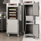 Thumbnail image #4 for Metro C5 C569-SDS-LPDS Mobile Pass-Thru Heated Holding Cabinet, Solid Dutch Doors, 34-Pan, 120V