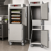 Thumbnail image #4 for Metro C5 6 Series Mobile Full-Height Pass-Thru Heated Holding Cabinet with Solid Dutch Doors and 34-Pan Capacity