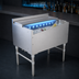 Thumbnail image #4 for 30 Inch Stainless Steel Underbar Ice Bin/Cocktail Unit with 10-Circuit Cold Plate and 2-Piece Sliding Lid