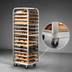 Thumbnail image #4 for Adamatic/Revent D Lift Roll-In Oven Rack, Single End Load, 15-Pan Capacity