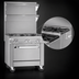 Thumbnail image #4 for Southbend Platinum 36-Inch Modular Heavy Duty Sectional Gas Range with Six Open Burners and Step-Up Rear Burners