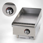 Thumbnail image #4 for Star (Middleby) Star-Max 615MF 15-Inch Manual Countertop Gas Griddle with 1-Inch Polished Steel Plate