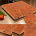 Thumbnail image #4 for Boos Block American Cherry End Grain Island Countertop, 48 x 38 x 3 Inch Thick, Boos Block Cream With Beeswax Finish