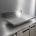 Thumbnail image #4 for John Boos Stainless Steel Countertop Surface with 6-Inch Boxed Backsplash, 108 x 30 Inches