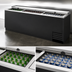 Thumbnail image #4 for True TD-95-38-HC Flat Top Bottle Cooler with Stainless Steel Countertop and 3 Lids