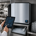Thumbnail image #4 for Manitowoc Indigo NXT iT1200W Half-Dice Cube Ice Machine, Water-Cooled, Self-Contained, 30 Inch Wide