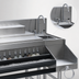 Thumbnail image #4 for Spec-Bar CCS-60-2-3VP 60-Inch Underbar Ice Bin/Cocktail Station with Blender Sink and Double Speed Rail