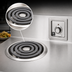 Thumbnail image #4 for Wells 10-Inch Built-In Electric Single-Burner Hot Plate with Flat Spiral Element and Stainless Steel Drip Tray