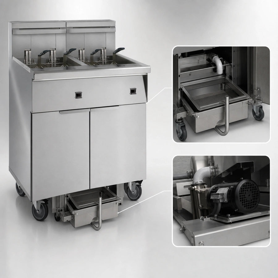 Built-In Space Saver Filter System