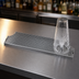 Thumbnail image #4 for Micro Matic Surface-Mount Stainless Steel Drip Tray Trough with Integral Glass Rinser, 28 x 8-1/2 Inch