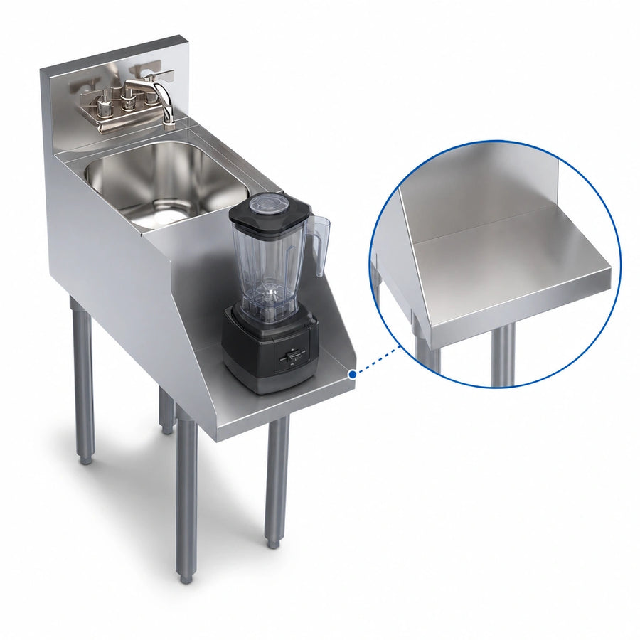 Recessed Blender Shelf