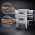 Thumbnail image #4 for Lincoln Impinger Low Profile Double-Stack Gas Conveyor Oven Package with Glass Access Windows