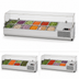 Thumbnail image #5 for Turbo Air E-Line 59-Inch Countertop Salad Prep Table with Clear Hood