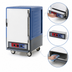 Thumbnail image #4 for Metro C5 3 Series Half-Height Mobile Heated Holding and Proofing Cabinet with Blue Insulation Armour, Solid Door, and Universal Slides
