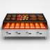 Thumbnail image #5 for CookRite 48-Inch Heavy Duty 4-Burner Radiant Natural Gas Countertop Charbroiler