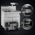 Thumbnail image #4 for Imperial 75 lb Open Pot Gas Floor Fryer/Filter System with Electronic Thermostat